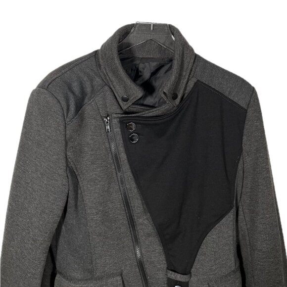 Thelees Zip Front Panel Knit Jacket Size XL - Picture 4 of 6